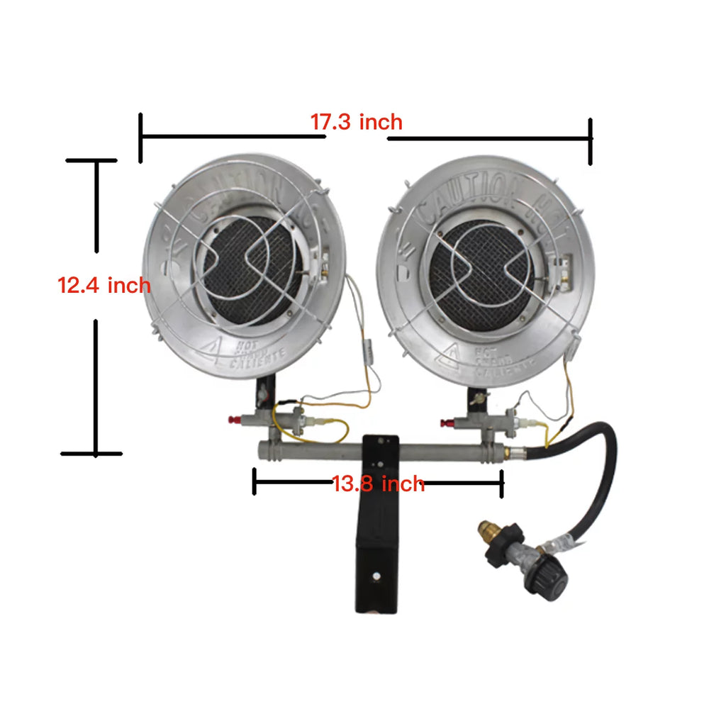 Outdoor Propane Heater Double Tank B440169