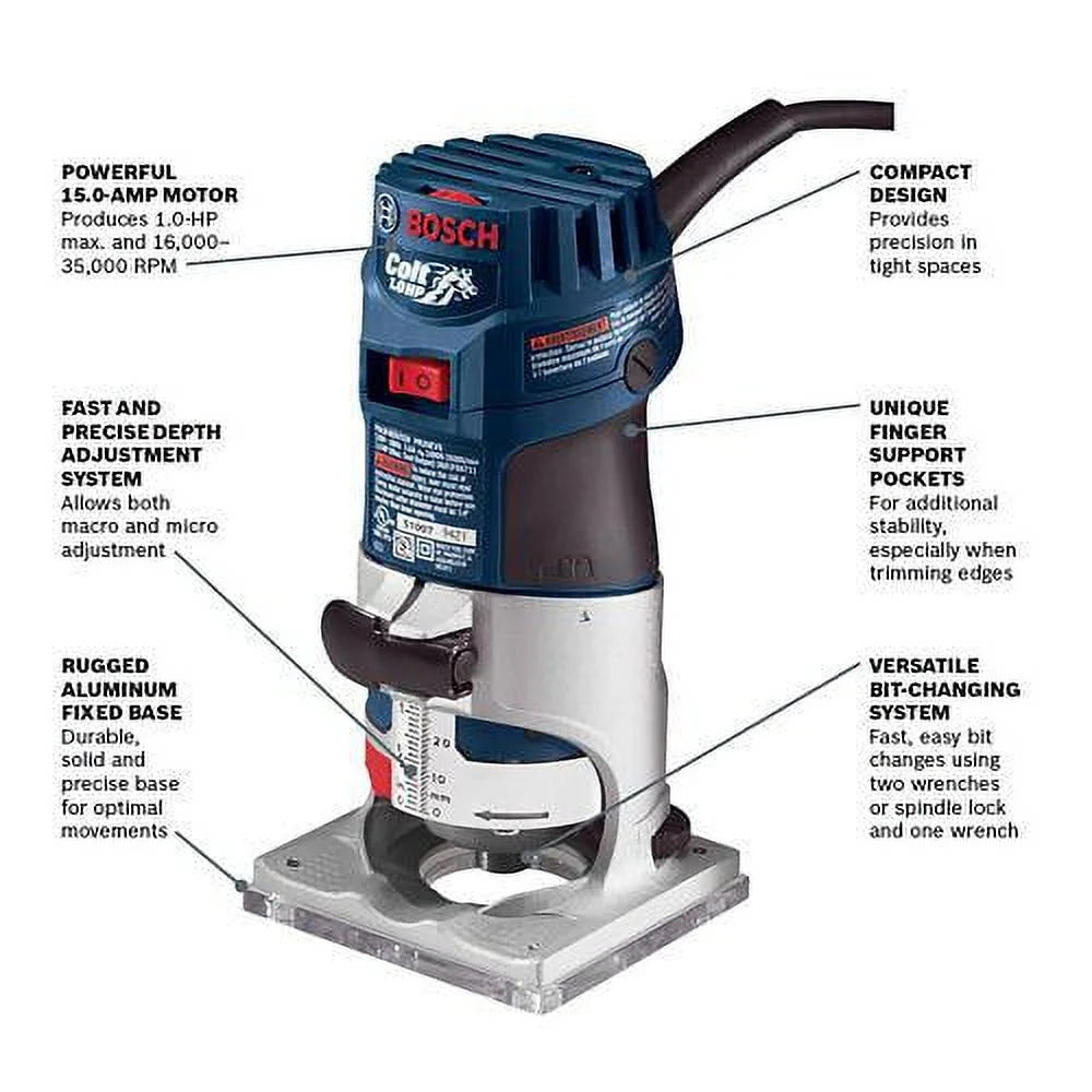 Palm Router with Variable Speed F516