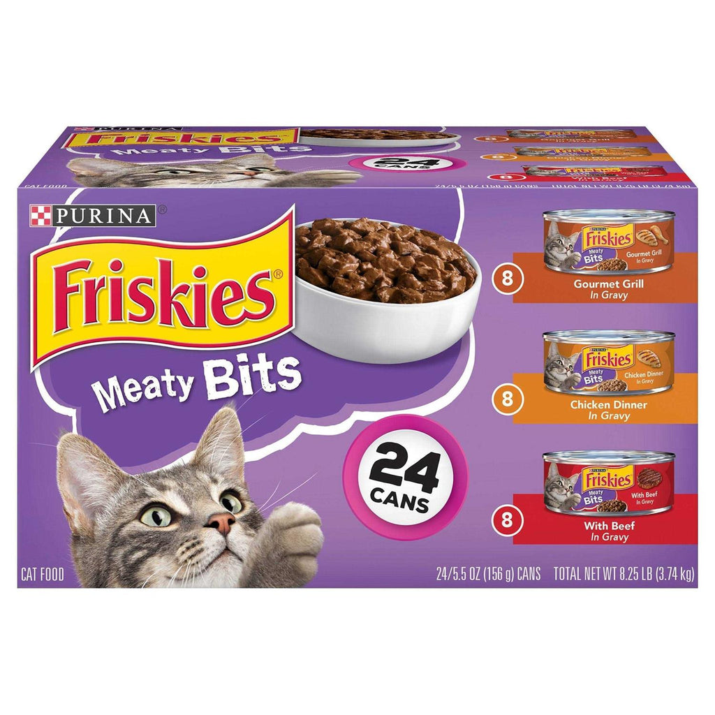 Purina Friskies Meaty Bits Wet Cat Food - Pet Supplies online store