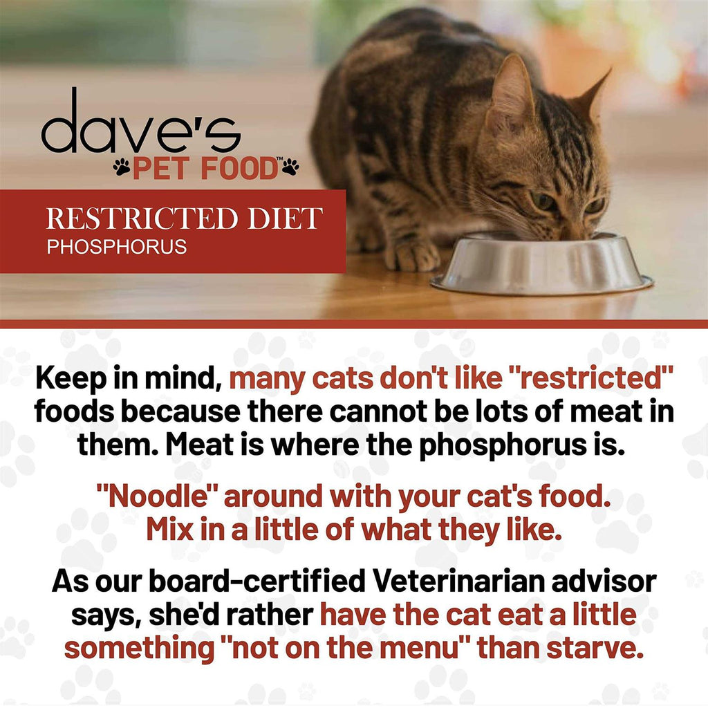 Restricted Phosphorus Diet Chicken Canned Cat Food F3191
