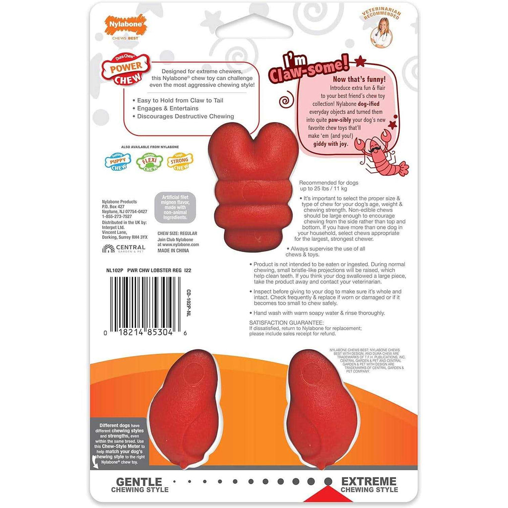 Lobster Dog Toy Filet Mignon W630429