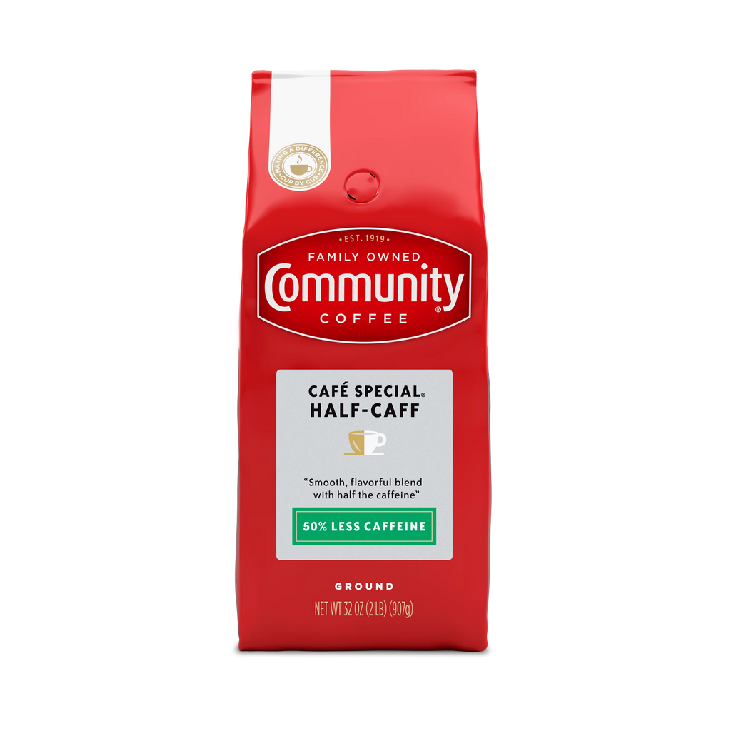 Half-Caff Ground Coffee 32 Ounce Bag D8087