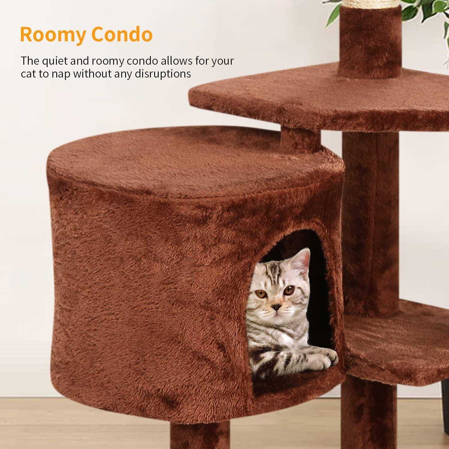 Cat Tree Cat Tower Cat Condo Multi-Level K34862