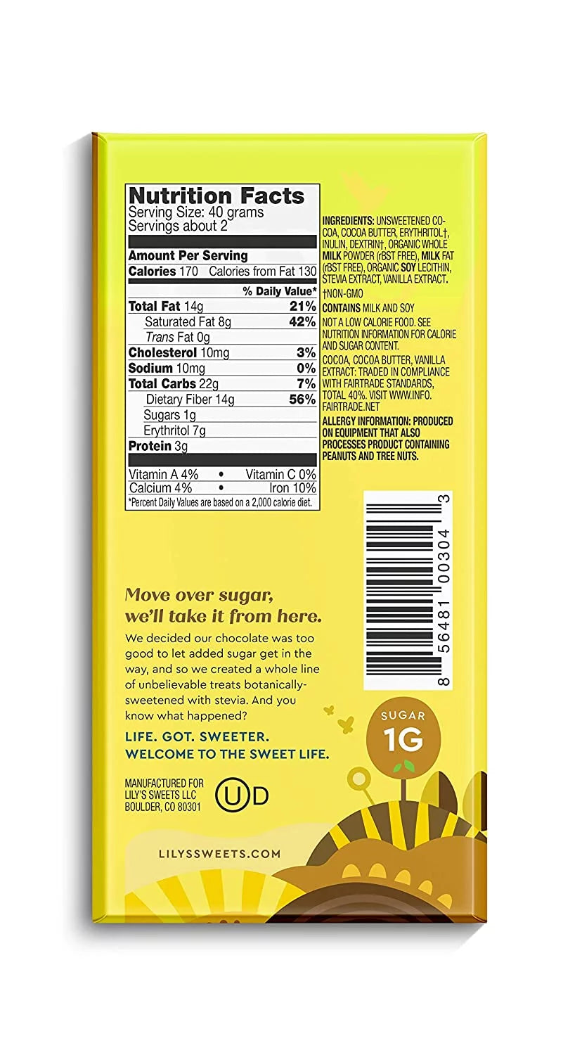 Chocolate Variety 6 Pack, Stevia Sweetened, No Added Sugar, Keto Friendly O7241