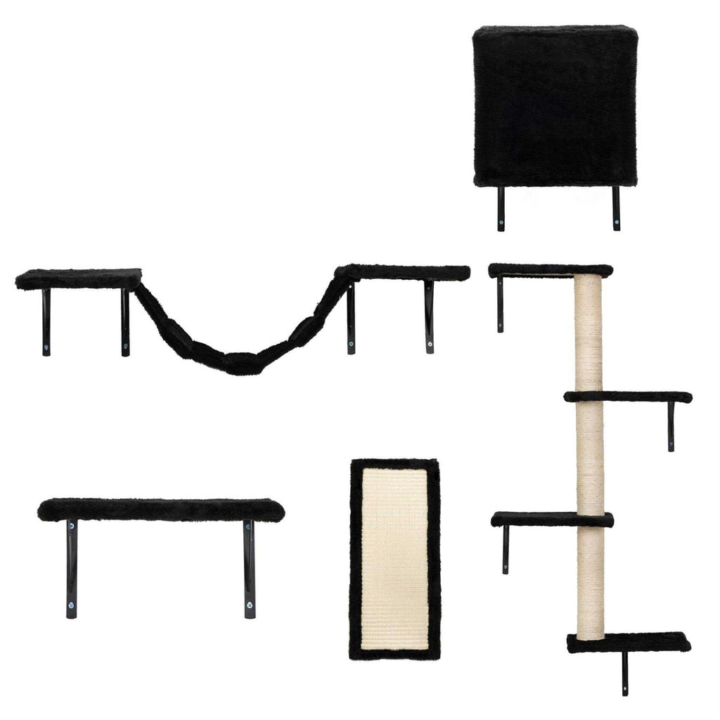 Wall Mounted Shelves Set Cat Tree I946991
