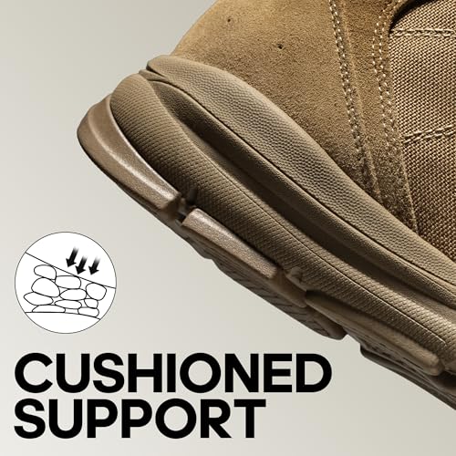 Men's Lightweight Tactical Work Boots for Hiking and Motorcycle S471808