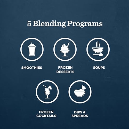 Blender, Professional-Grade, 48-Ounce Container, Self-Cleaning Z907264