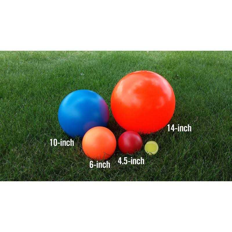 Indestructible Ball Dog Toy, 6-in X38487