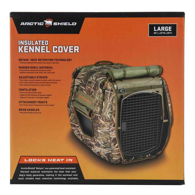 Insulated Kennel Cover for Outdoor Pets D206