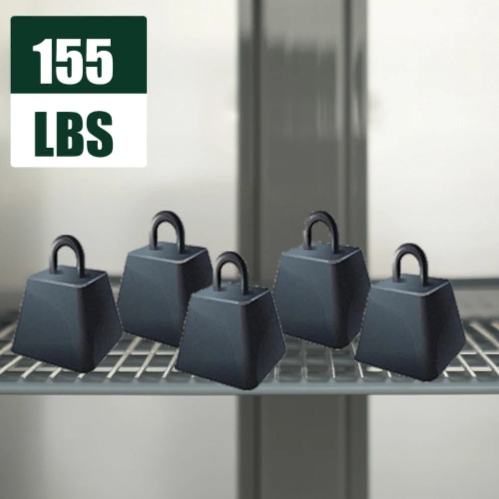 Commercial Refrigerator 49 Cu.ft 2 Solid Door Stainless Steel Upright Fridge F1545