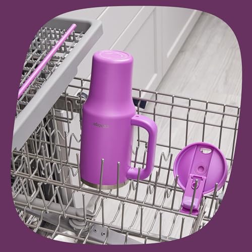 40oz Stainless Steel Vacuum Insulated Tumbler, Leak-Proof, Cold for 29 Hours O99583