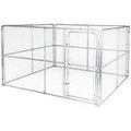 Stephens Pipe &amp; Steel LLC Dog Kennel System Gold Series 10 x 10 x 6-ft. DKA11010 - Pet Supplies online store
