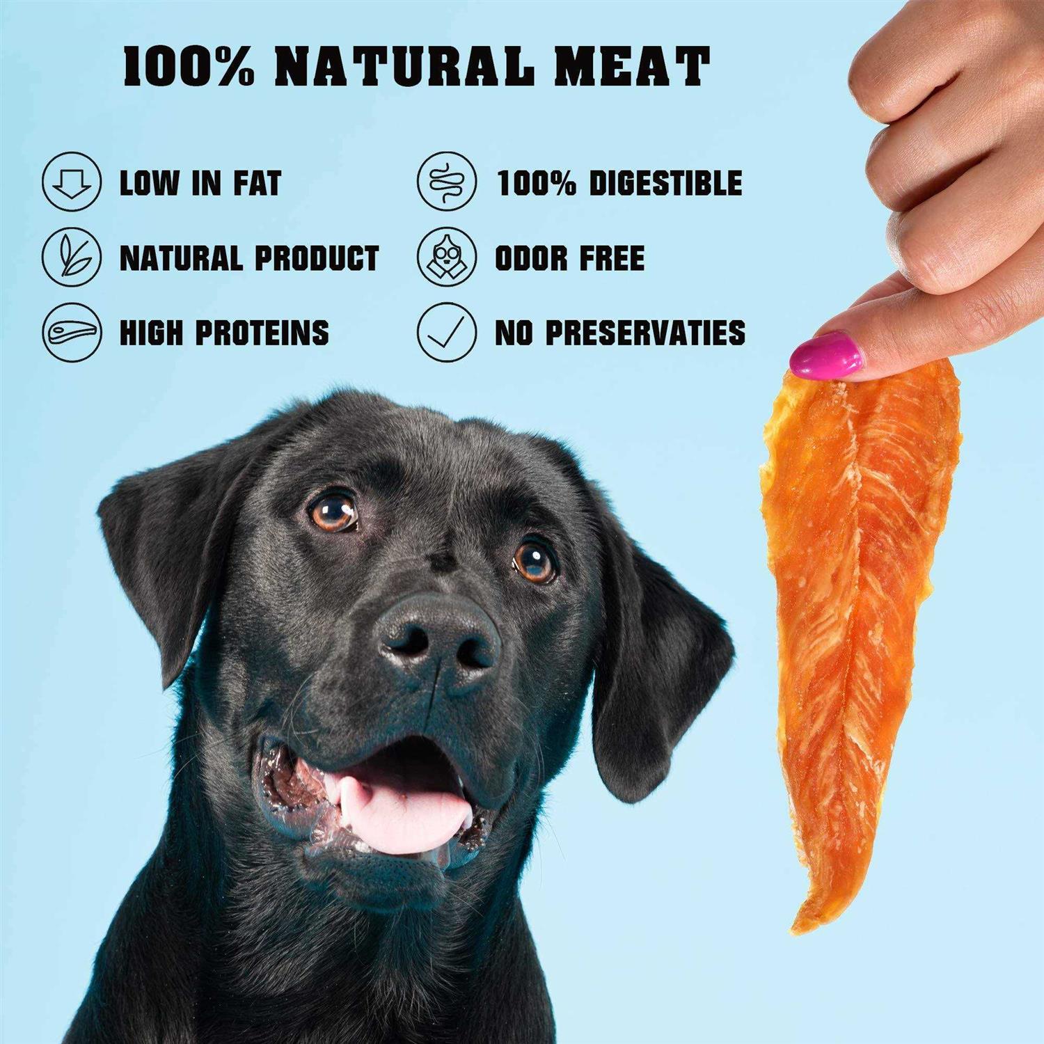Chicken Jerky Dog Treats 1.5 Lb Grain Free Y607