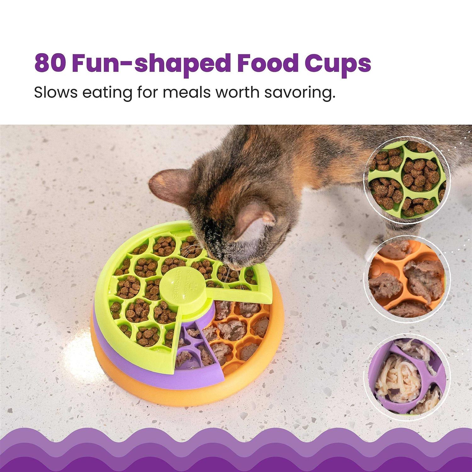 Multilayered Puzzle Cat Feeder O5137