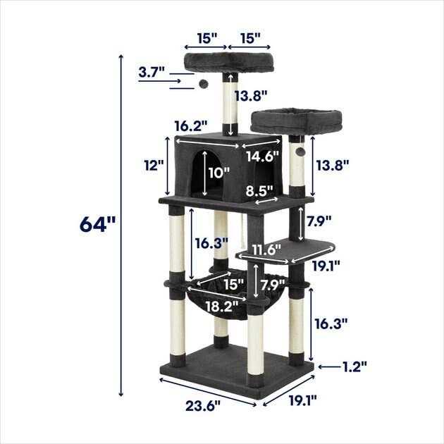 Cat Tree with Hammock Z5296
