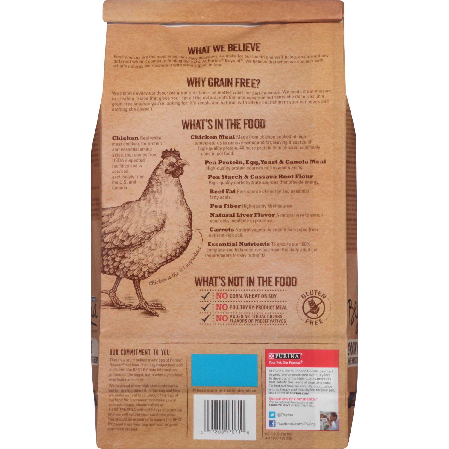 Grain Free White Meat Chicken & Egg Recipe Dry Cat Food N95880