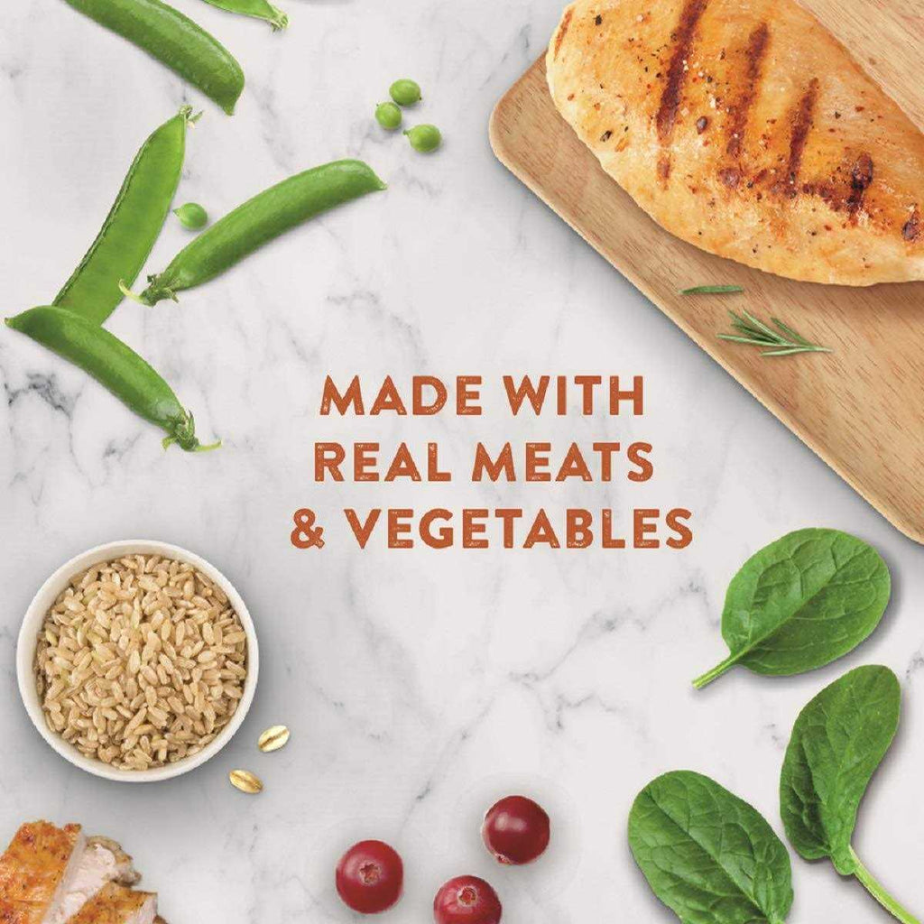 Chicken Turkey & Brown Rice Recipe Small Bites Dry Dog Food X23991