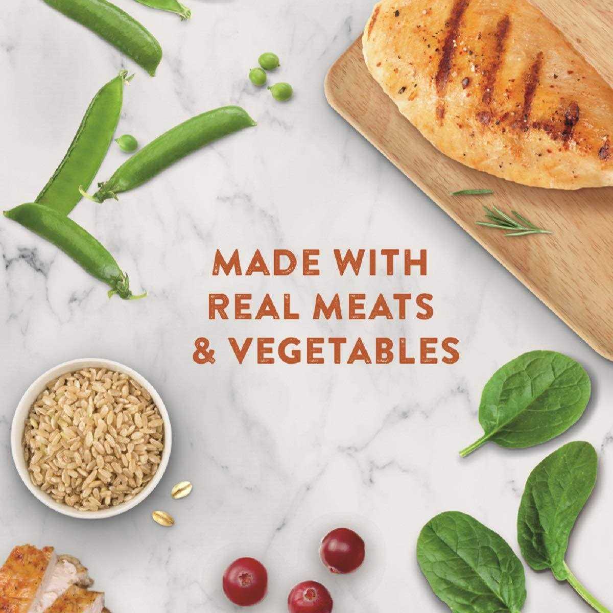 Chicken Turkey & Brown Rice Recipe Small Bites Dry Dog Food X23991