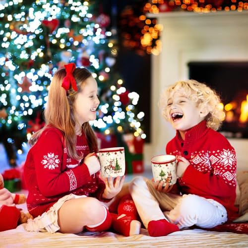 Christmas Mugs Set of 4, 11 Oz S120