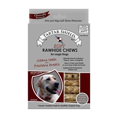 Tartar Shield Soft Rawhide Chews for Dogs P232