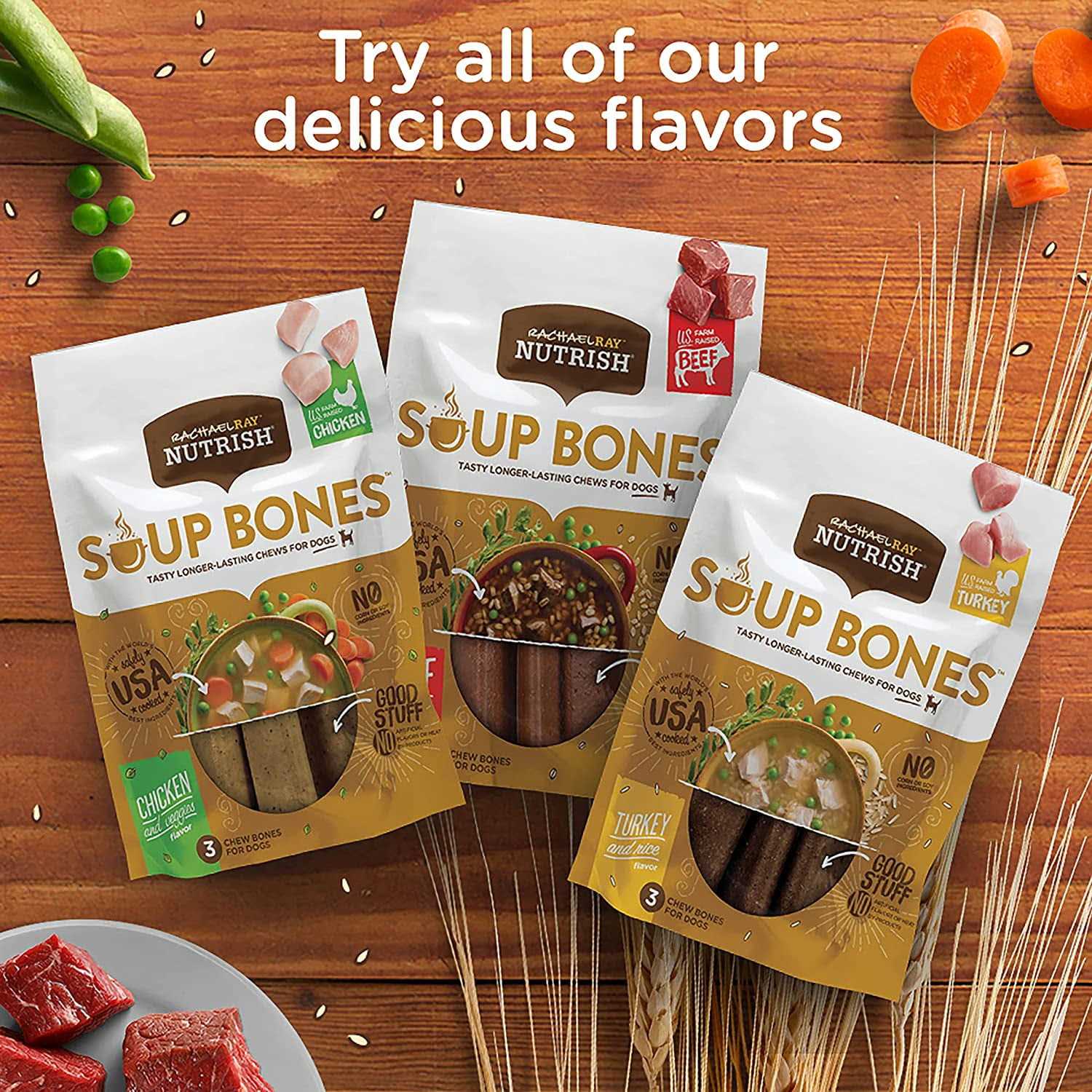 Soup Bones Variety Pack for Dogs G3399