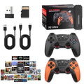 20000+ Games,2025 Retro Home Game Console Wireless Double Handle PSP Arcade Double TV Game Console Plug and Play Video Game Stick, HDMI Output TV(64G)