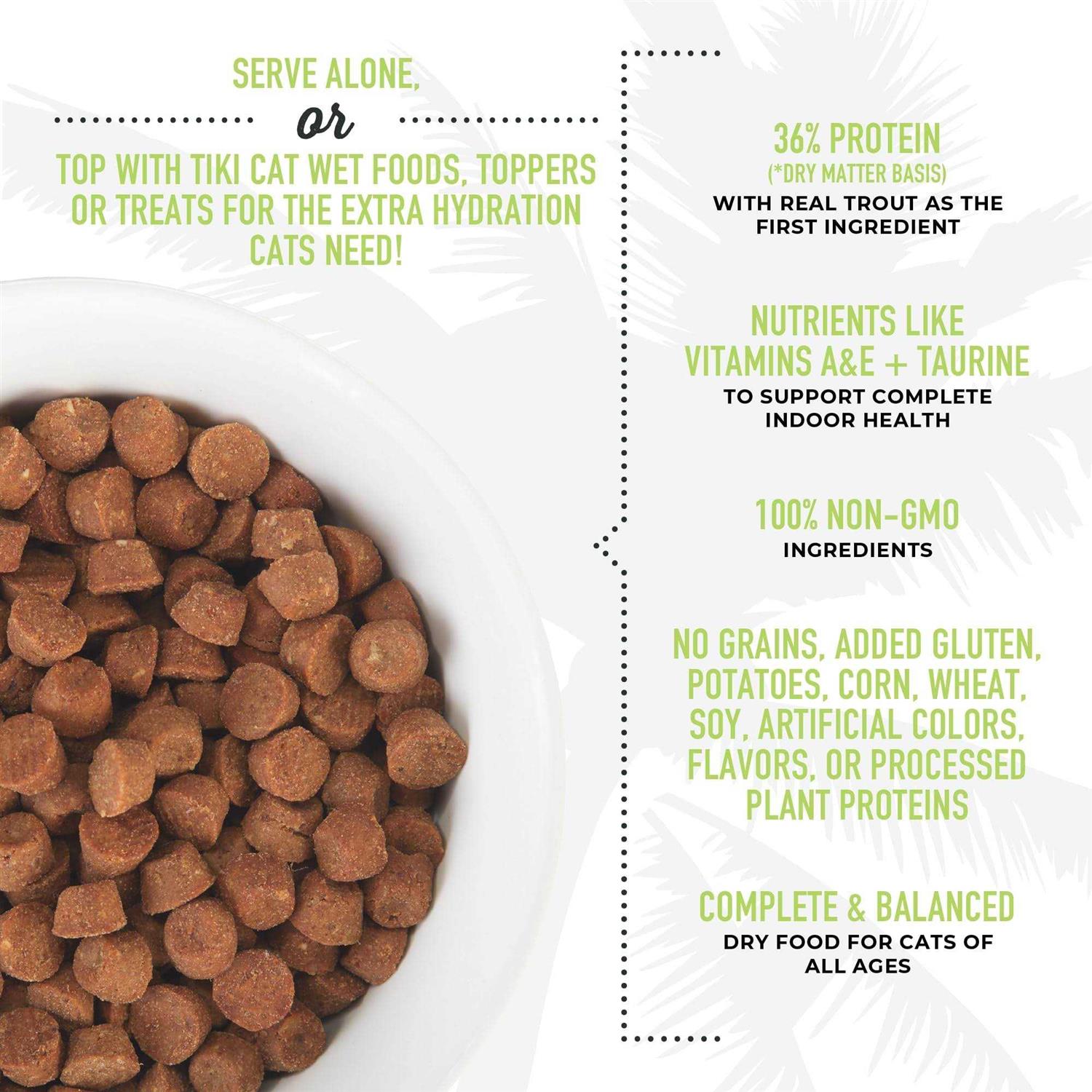Indoor Cat Food Trout & Menhaden Recipe 3 lb P1473