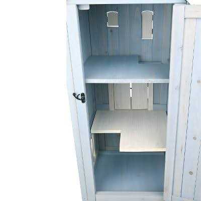 Outdoor Cat House with 3 Stories M1263