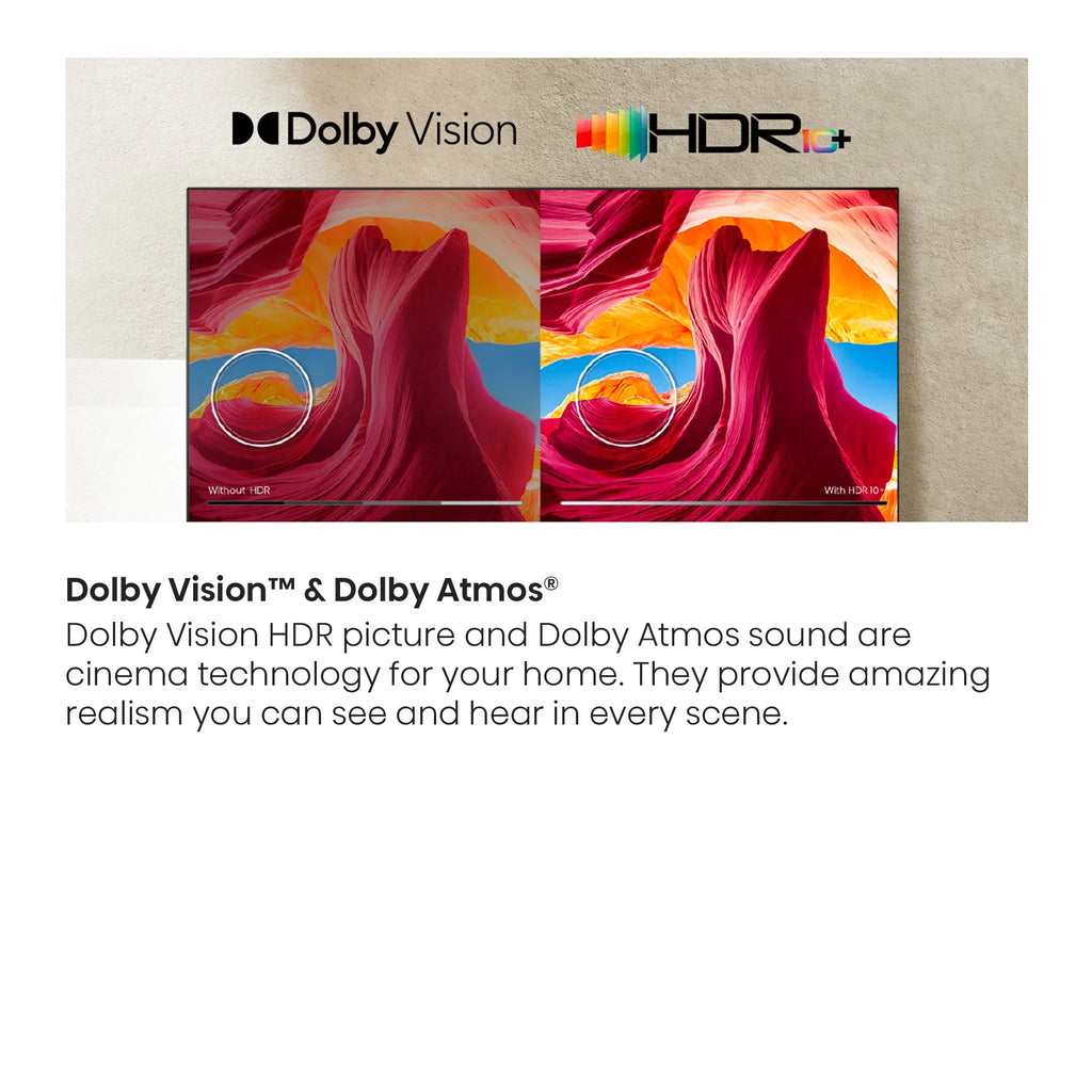 50" 4K UHD Google Smart TV HDR F281
