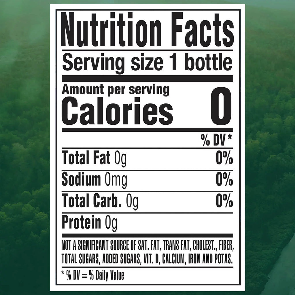 Natural Spring Water, 16.9 Fl Oz, 40 Count Bottles S303259