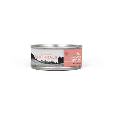 Diamond Naturals Chicken Dinner Adult &amp; Kitten Canned Cat Food, 5.5-oz, case of 24 - Pet Supplies online store