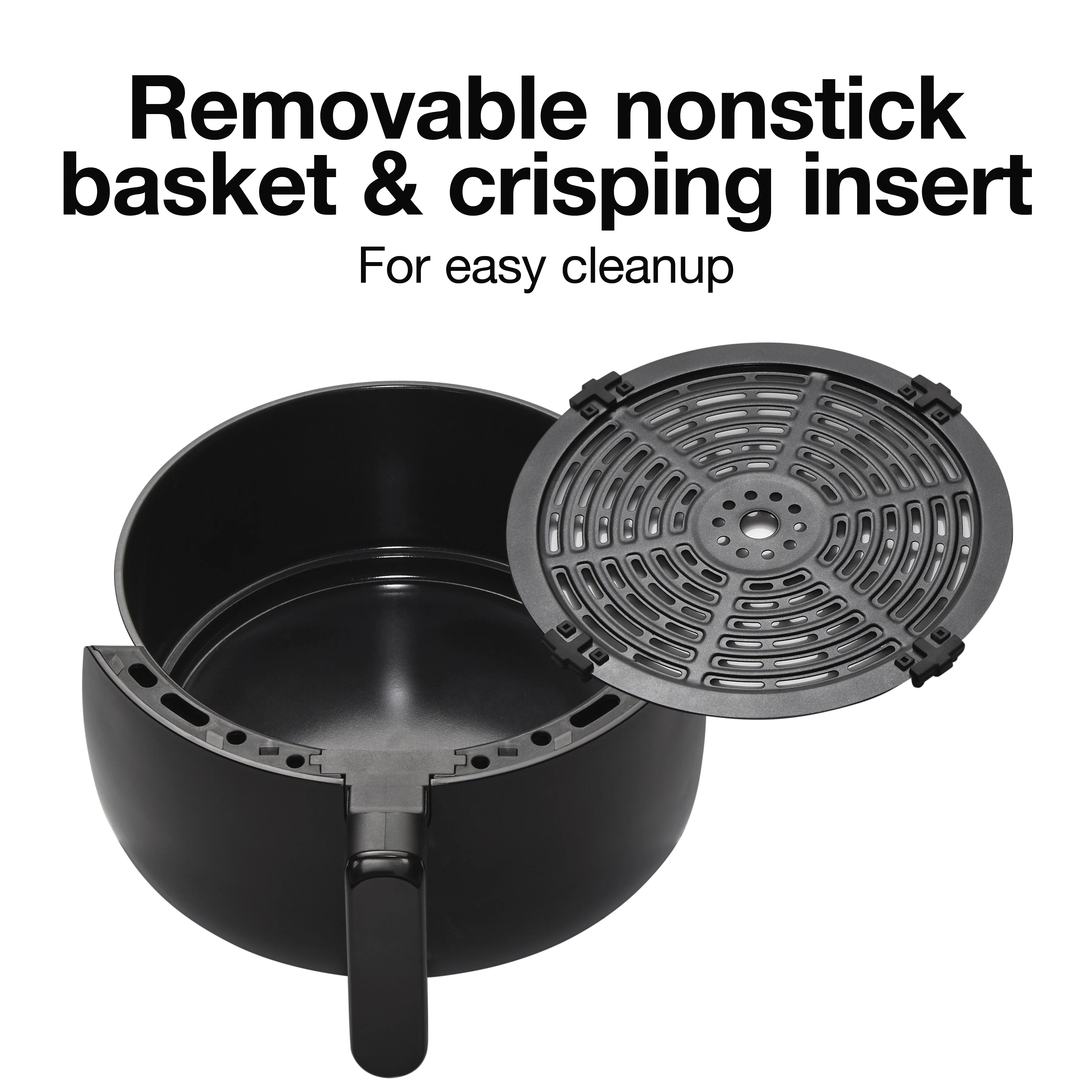 Air Fryer, 5.8 Quart, Non-Stick Basket, 60 Min Timer F61833