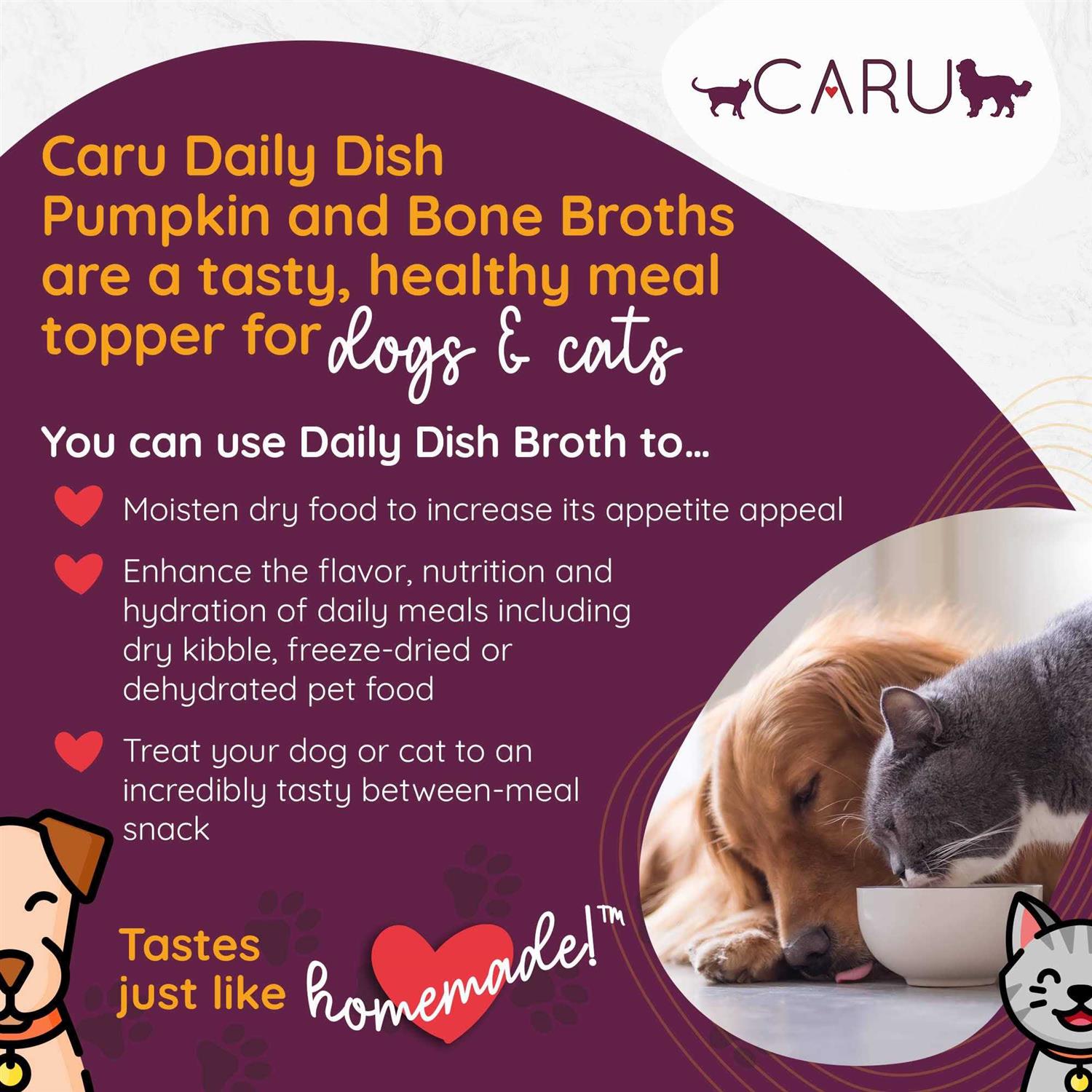 Chicken Broth Meal Topper for Dogs and Cats L5194