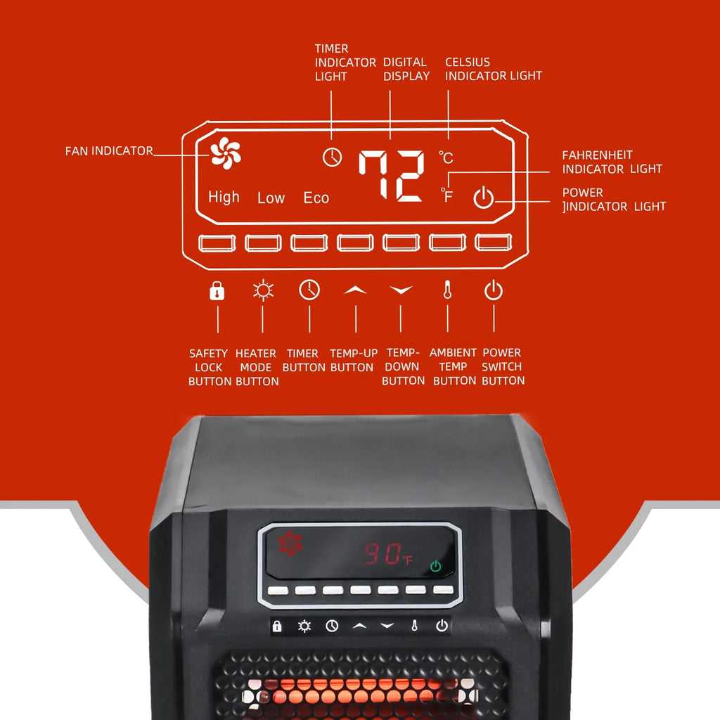 Infrared Cabinet Heater W631