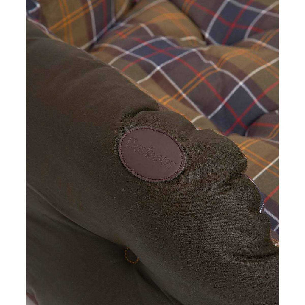 Waxed Cotton Dog Bed J19123