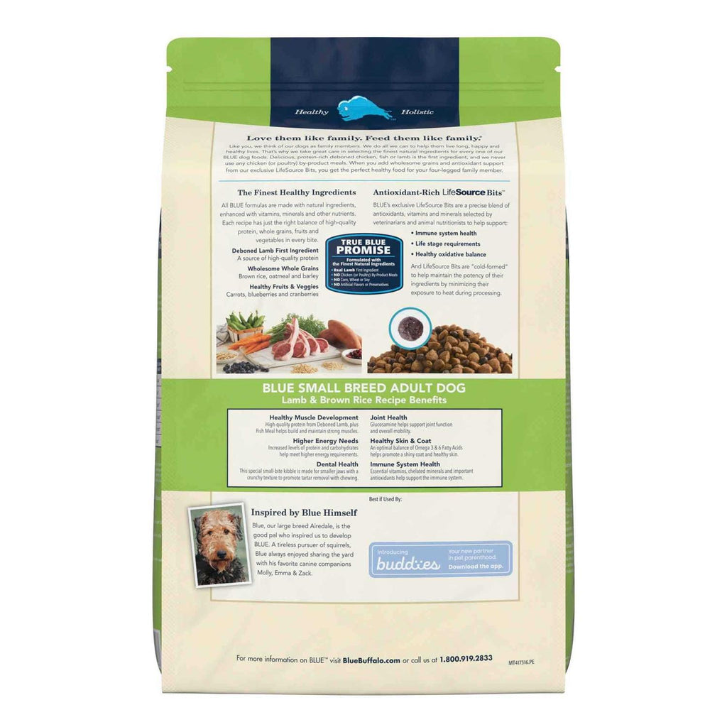 Small Breed Adult Lamb & Brown Rice Dry Dog Food L923841