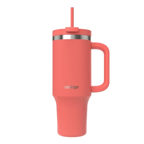 40oz Stainless Steel Vacuum Insulated Tumbler, Leak-Proof, Cold for 29 Hours O99583