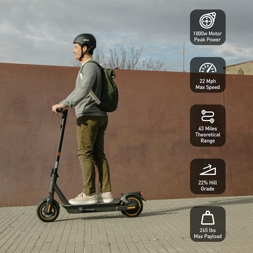 Electric Kick Scooter for Adults with Long Range and Dual Suspension N16570