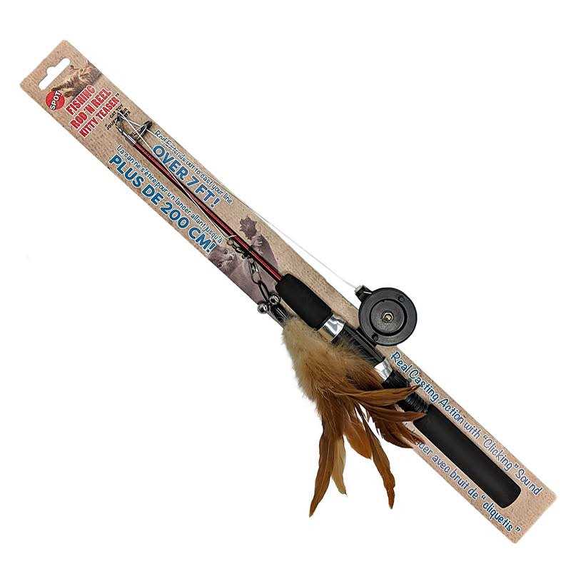 Cat Toy Fishing Rod with Teaser Y3706