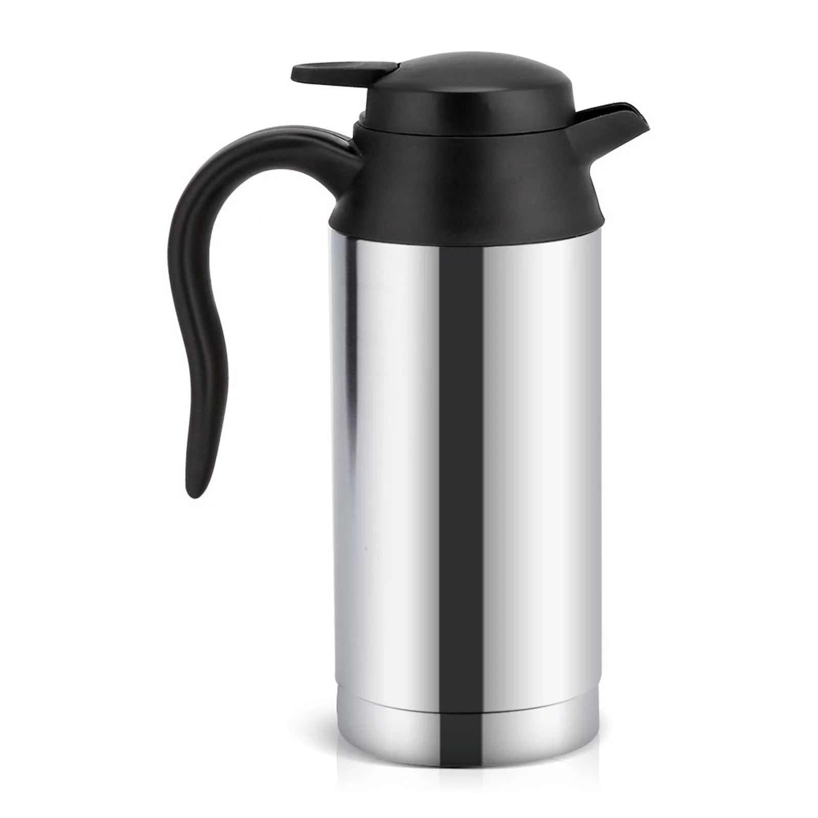 12V 750ml Stainless Steel Electric Car Kettle Heating Cup B5868