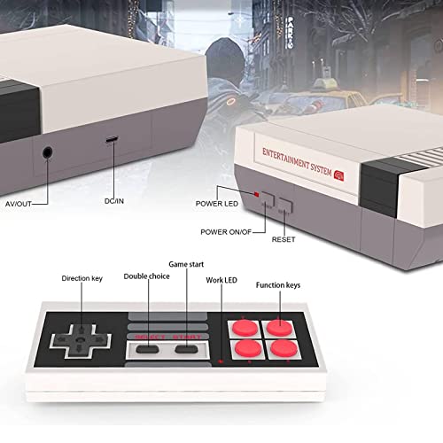Mini Retro Game Console with 600 Built-in Games and Dual Wireless Controllers N2194