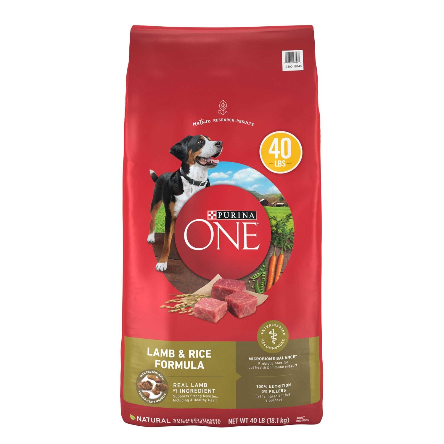 Purina ONE SmartBlend Lamb &amp; Rice Dry Dog Food - Pet Supplies online store