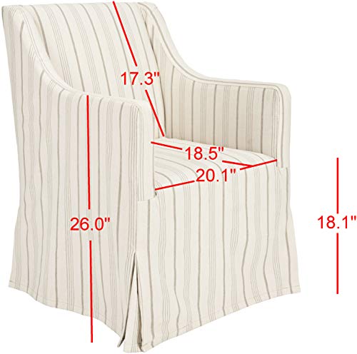 Slipcover Side Chair, Beige P9066