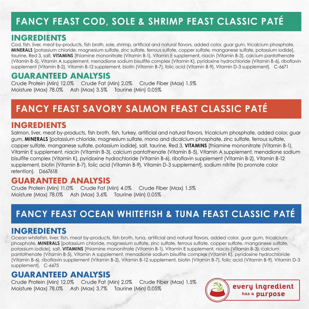 Seafood Classic Pate Wet Cat Food J60476
