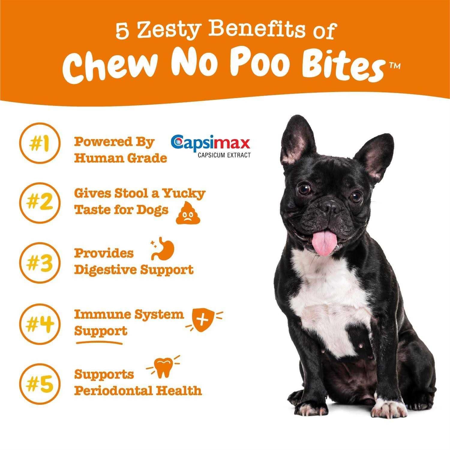 Chew No Poo Bites for Dogs R2151