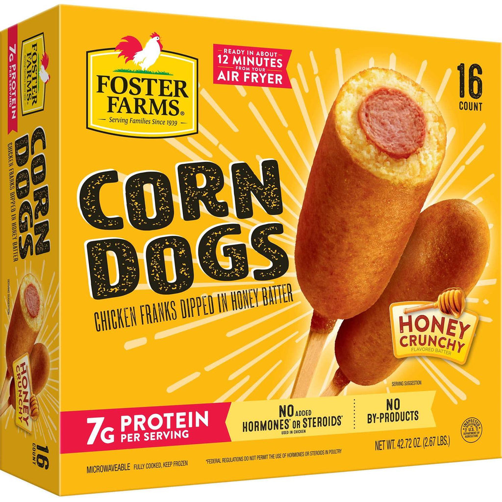 Foster Farms Corn Dogs Honey Crunchy Flavor - Pet Supplies online store