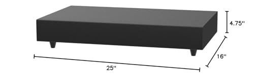 Slim Powered Active Subwoofer for Home Theater U1283