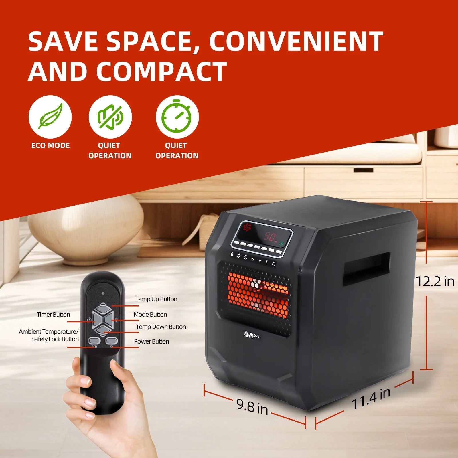 Infrared Cabinet Heater W631