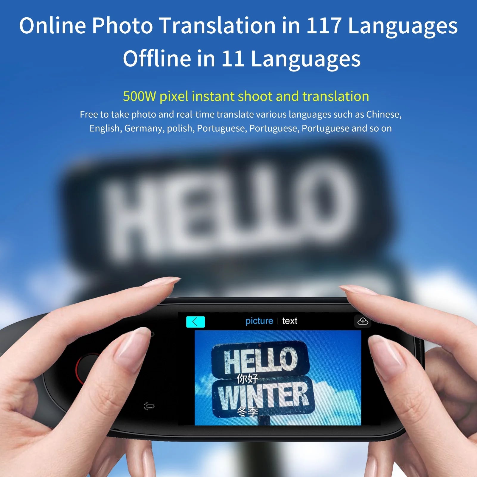 Text Scanner Translation Pen with 112 Language Support P279361