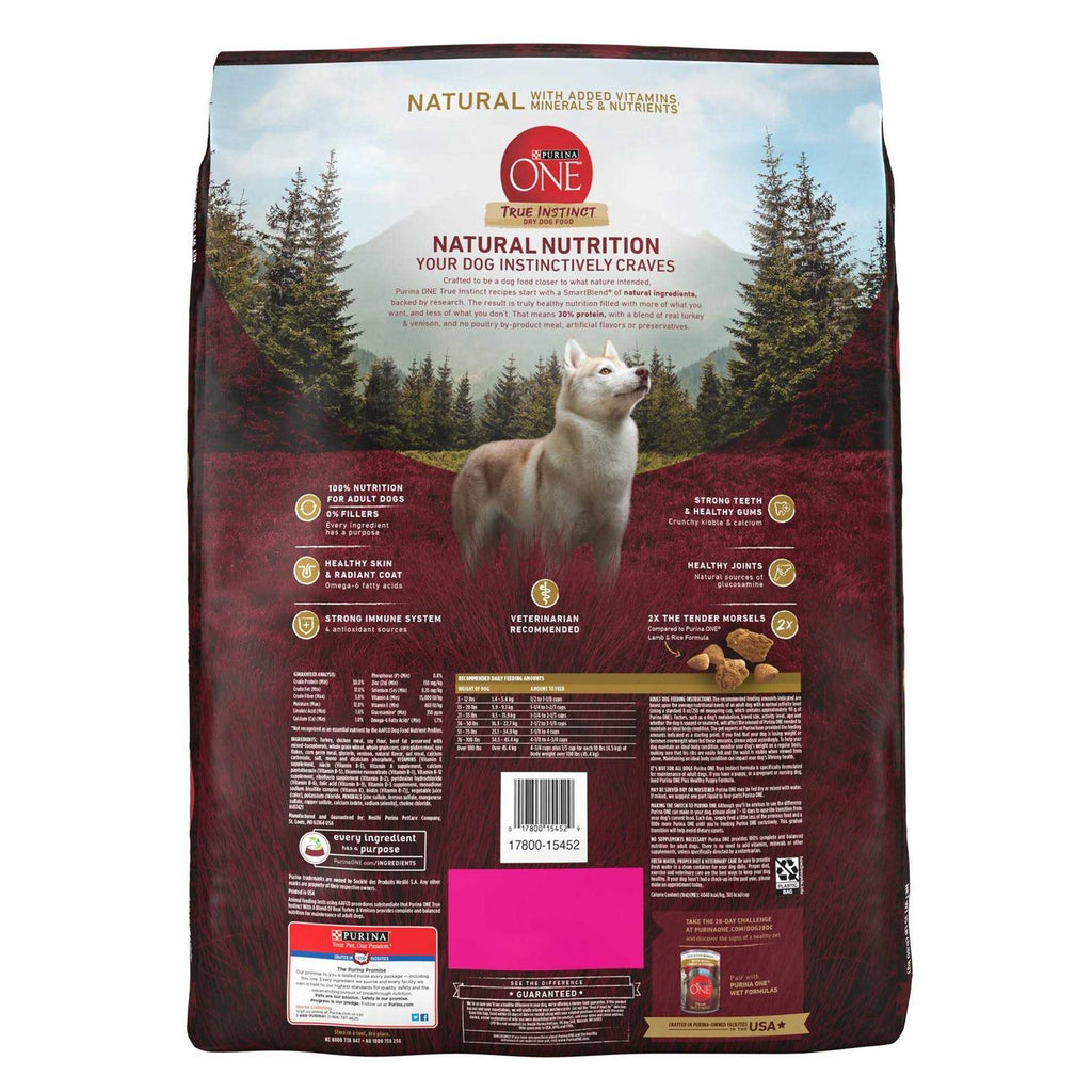 Real Turkey & Venison Dry Dog Food H807